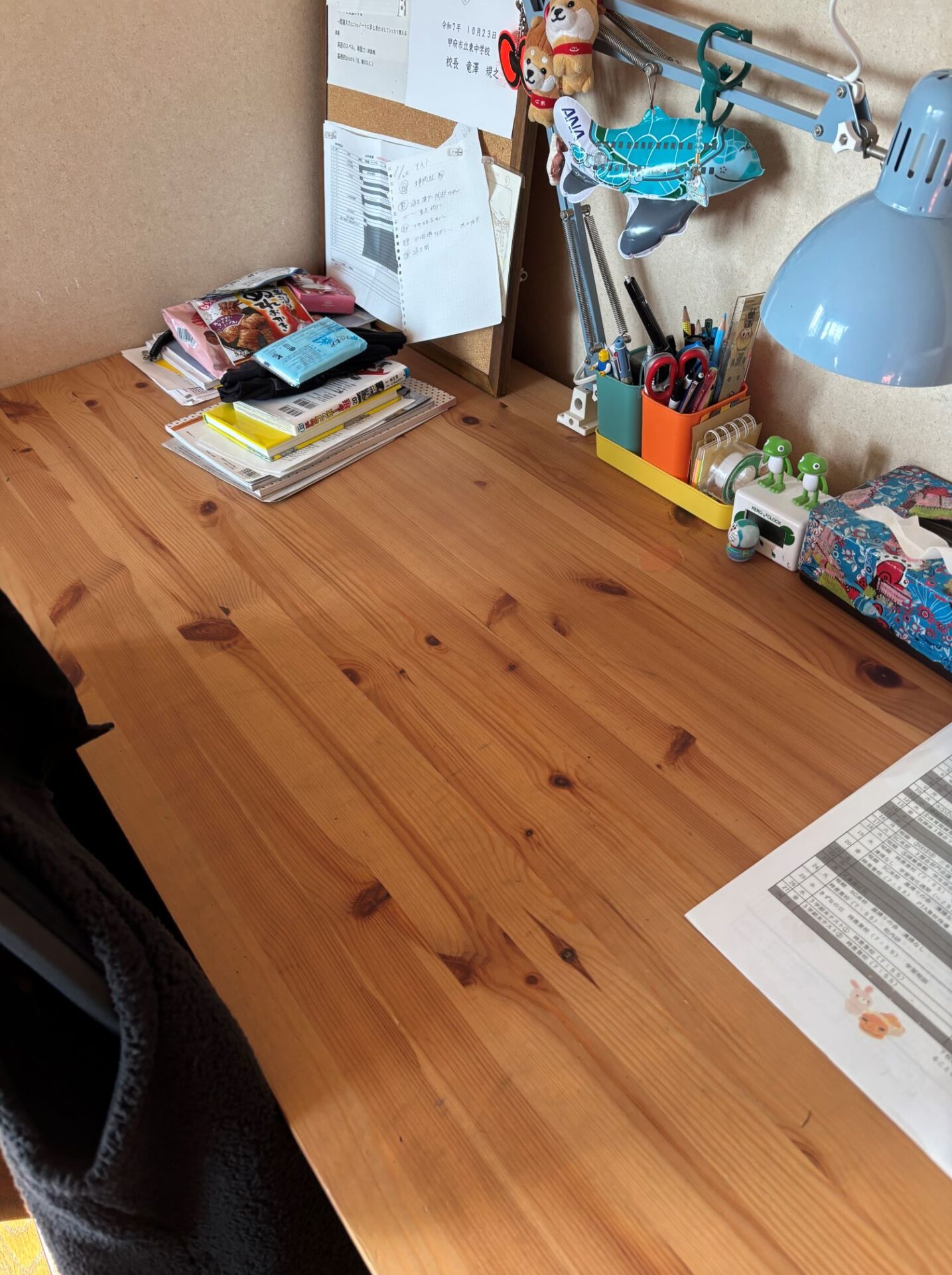 受験生の寝具は?